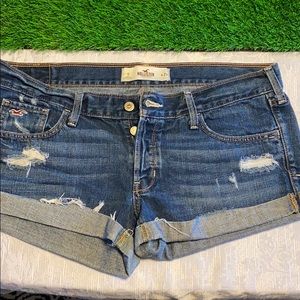 Hollister Denim Jeans Short Shorts size 9 W29